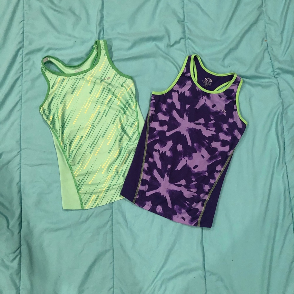 2 CHAMPION tank tops; size 7-8